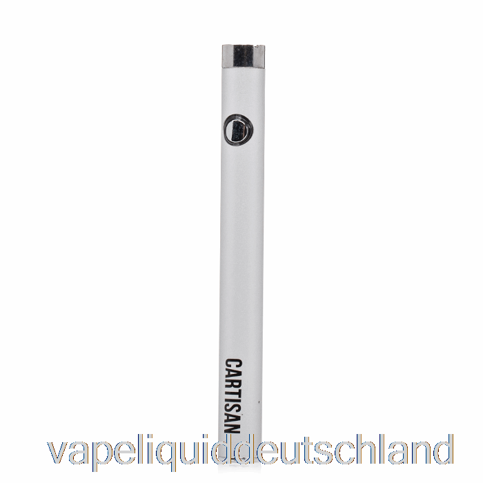 Cartisan Slim Button 280 510 Batterie Silber Vape Liquid